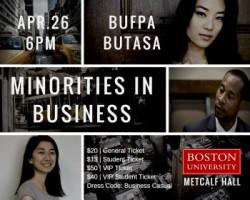 April 26: Minorities in Business Event