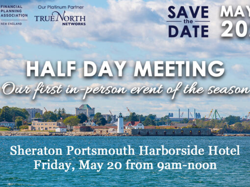 May 20: Half Day In-Person Event in Portsmouth, NH