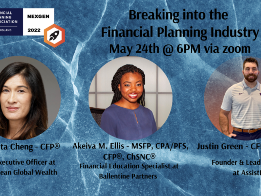 May 24:NexGen Breaking into the Financial Planning Industry