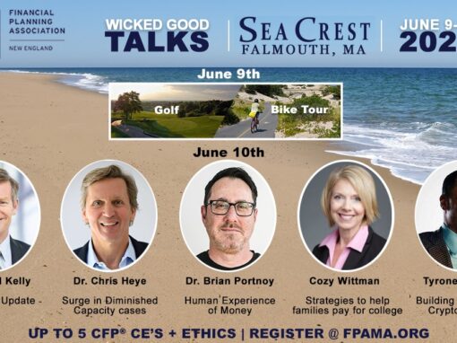 June 9-10: Wicked Good Talks – Falmouth, MA
