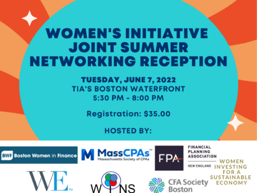 June 7: Women’s Initiative Joint Summer Networking Reception