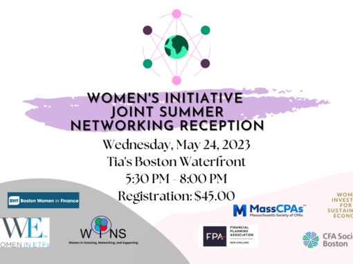 May 24: Women’s Initiative Join Summer Networking Reception