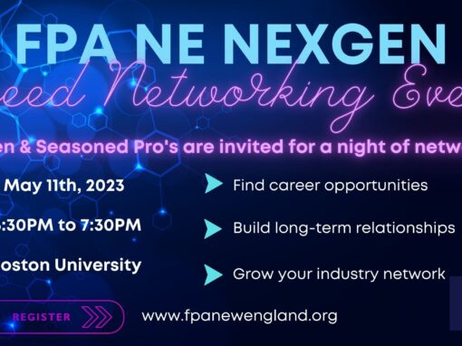 May 11: NexGen – Speed Networking