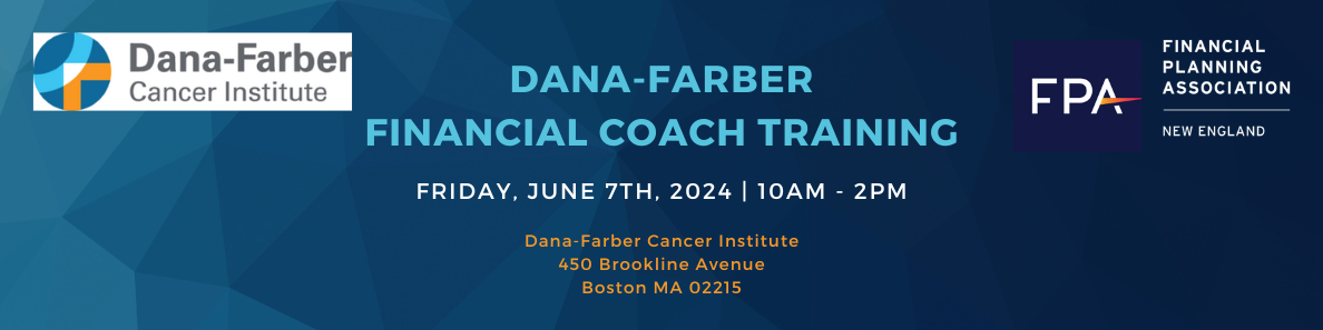 June 7: Dana Farber Pro Bono Coach Training